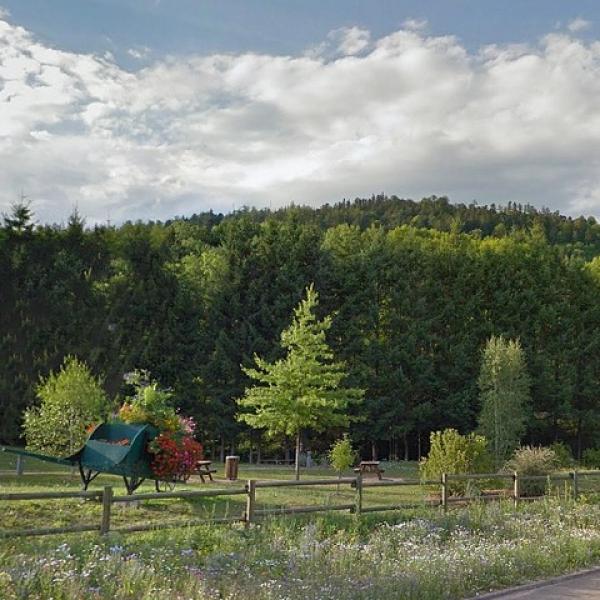 Outdoor Kinderwagen Rundweg B02 : Auf der Anhöhe von Wisches