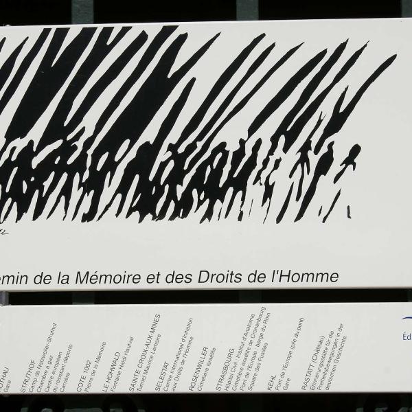 Thematische Rundweg : Weg des Gedenkens und der Menschenrechte